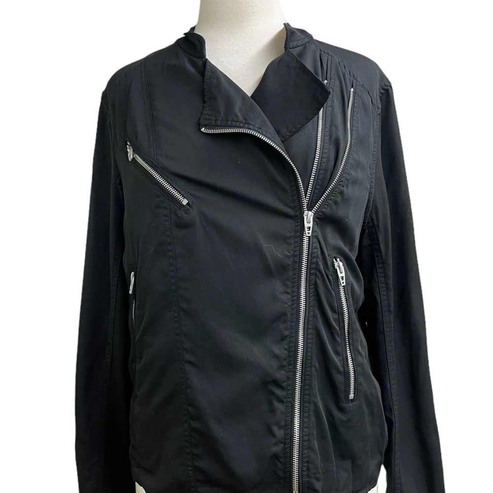 Blank NYC NWT black moto jacket with double zipper Large - Picture 3 of 15